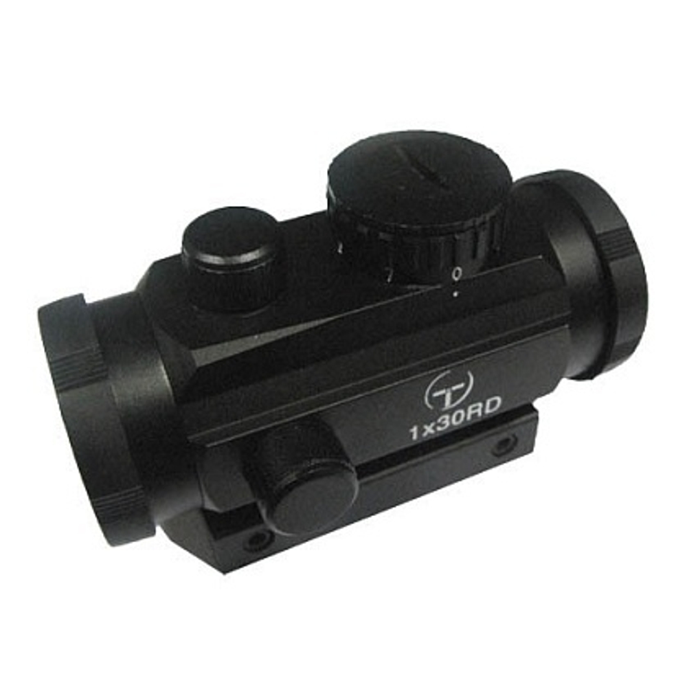 Коллиматор Target Optic 1х30 закрытого типа, на Weaver