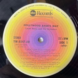 Винтажная виниловая пластинка LP Count Basie And His Orchestra Hollywood (Japan 1978) (No Obi)