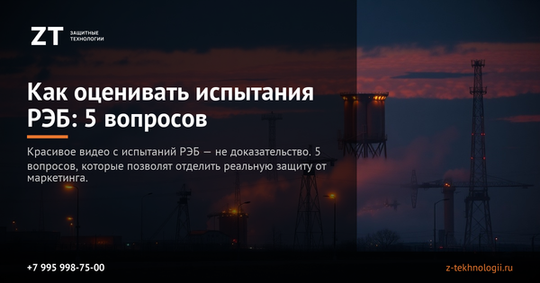 Как оценивать испытания РЭБ: 5 вопросов Как оценивать испытания РЭБ: 5 вопросов