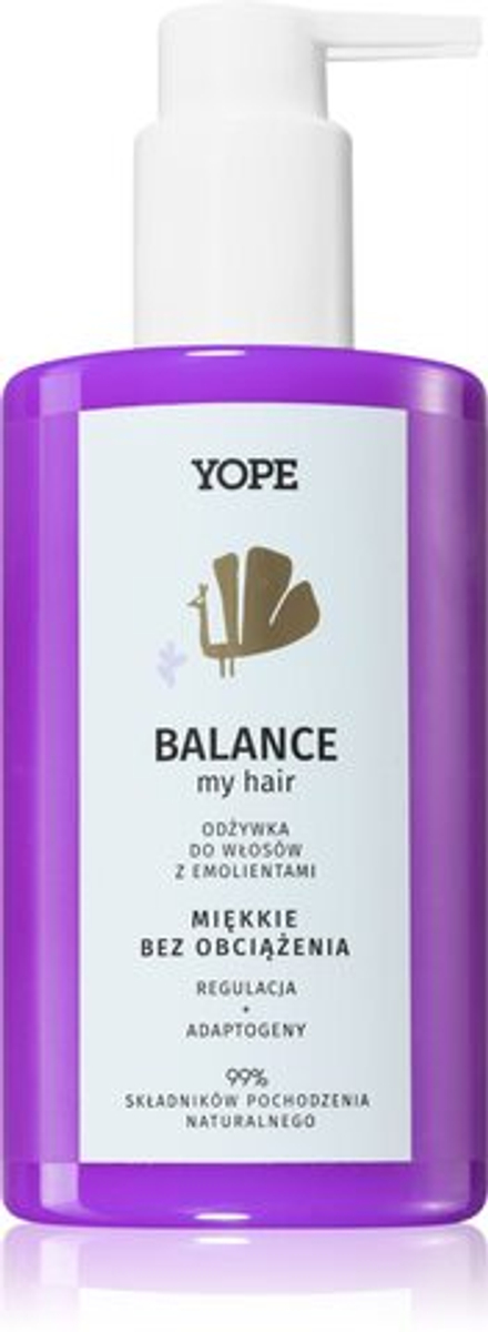 Yope BALANCE my hair - очищающий кондиционер для жирных волос /   300  ml  / GTIN 5903760203047
