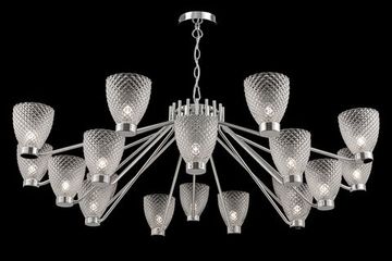 Люстра подвесная MOD068PL-18CH хром Ralar Maytoni