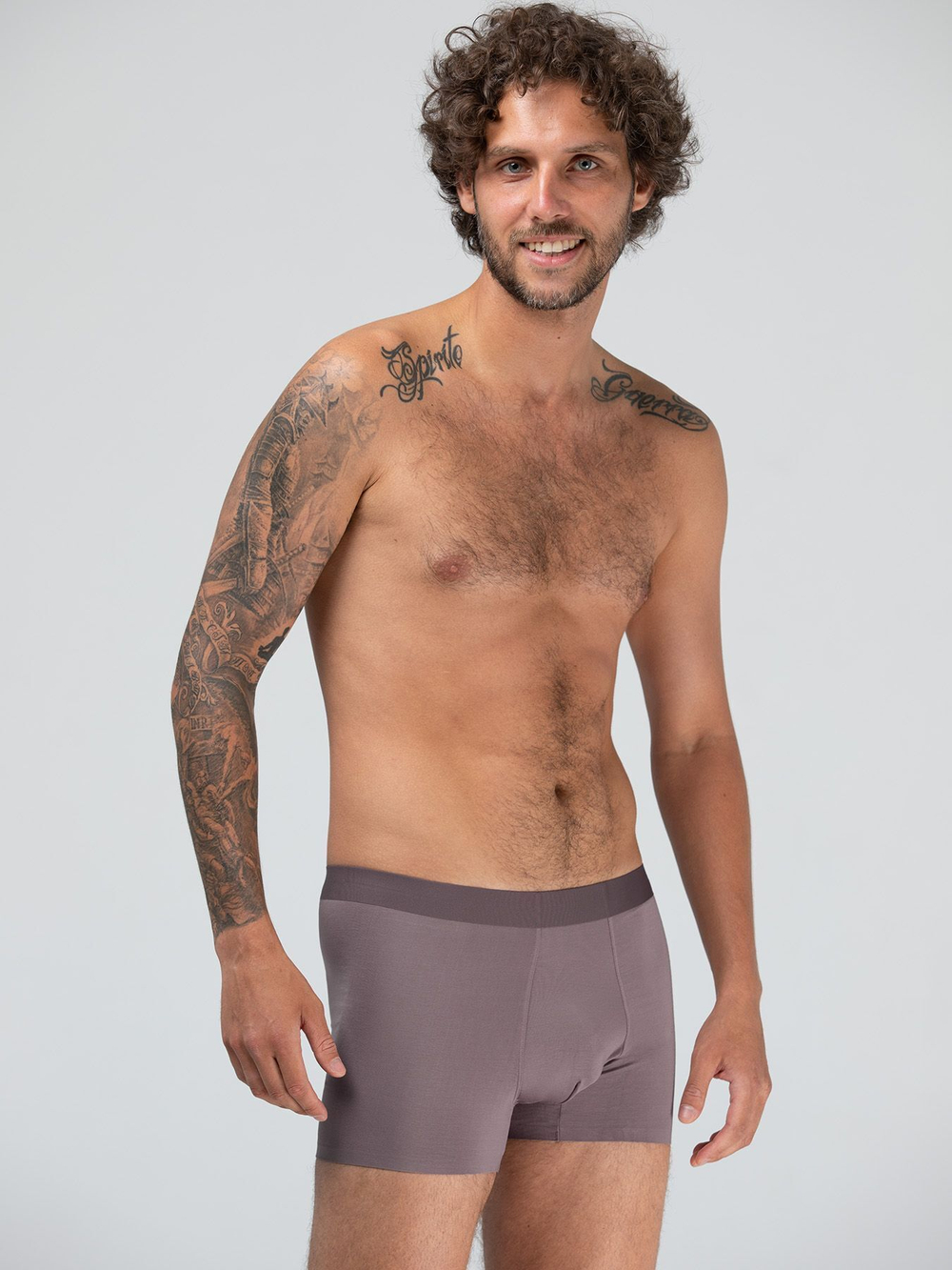 Мужские трусы-боксеры из вискозного полотна