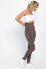 Лосины в рубчик утепленные (кофе) Б14804-7М LT Collection