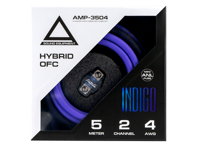 Комплект для подключения усилителя Aura AMP-3504 HYBRID-OFC