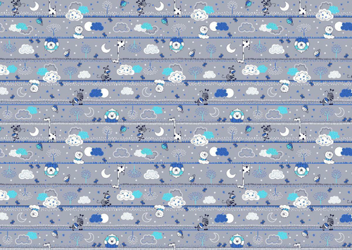 Ситец 95 см 21177-4 Зебра