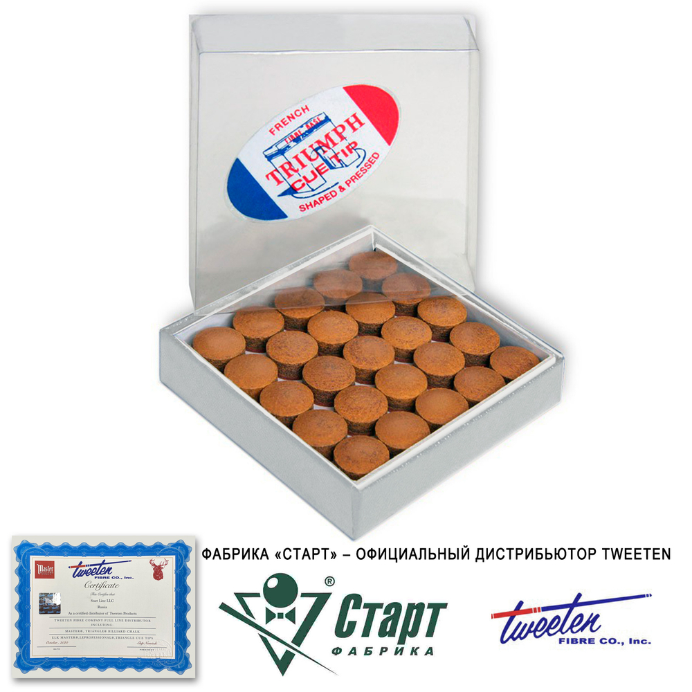 Наклейка Tweeten Triumph 12 мм (50 шт)