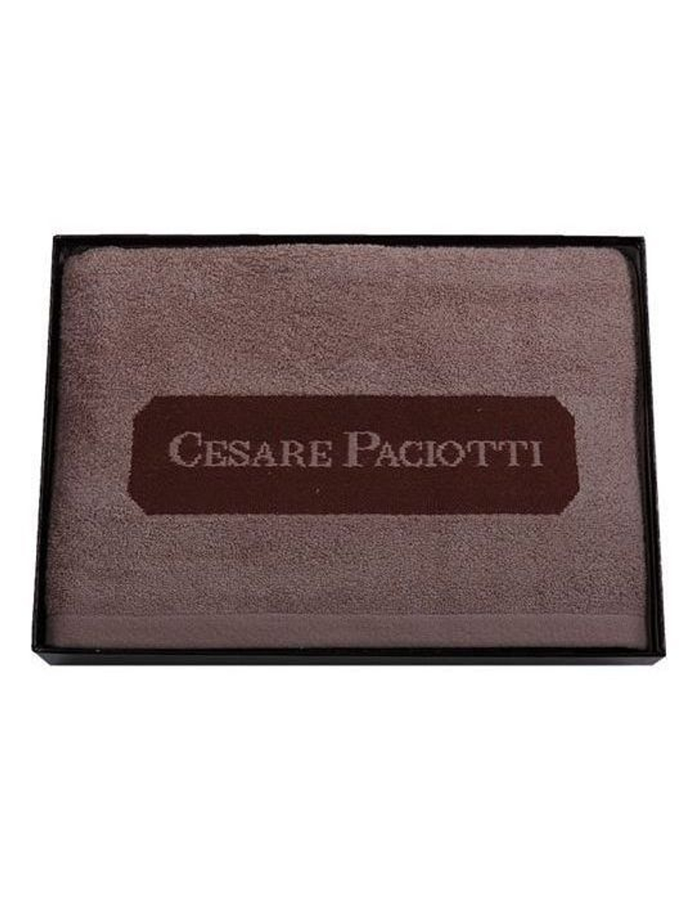 Полотенце 100х150 шт Cesare Paciotti Downtown V.1 коричневое Италия
