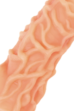 Насадка Kokos с дополнительной стимуляцией телесная 12 см