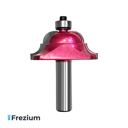 Калевочная фреза по дереву (51.5x12x22.2 R7.9/9.5; ATK-00702)