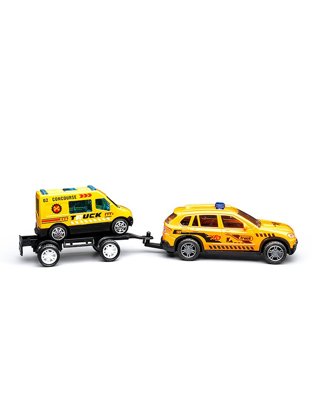 Игровая машинка с прицепом Спецтехника (BX-196)