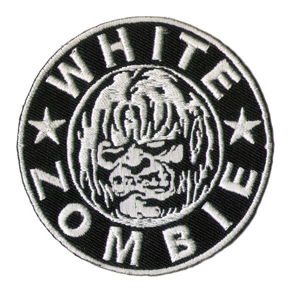 Нашивка White Zombie (белый)