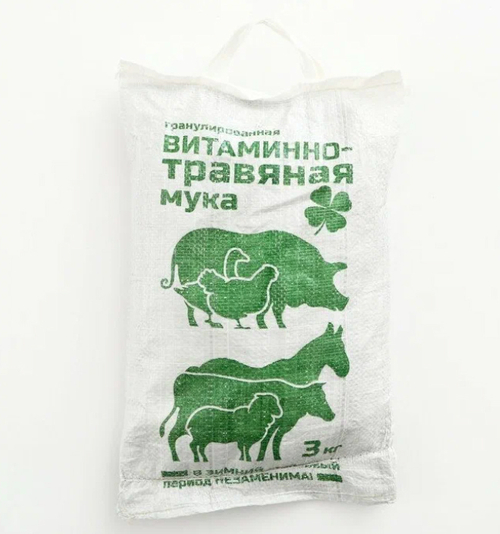 Мука витаминно-травяная кормовая добавка (3кг)