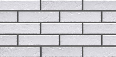 Cerrad Foggia Bianco, белая - Клинкерная плитка для фасада и внутренней отделки