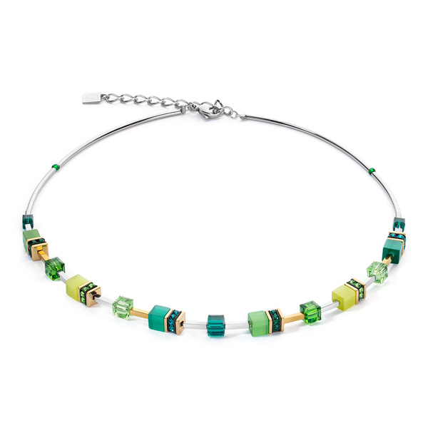 Колье Coeur de Lion Green 2800/10-0500