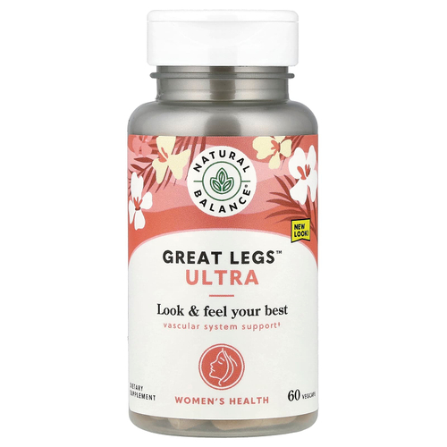 Natural Balance, Women's Health, Great Legs ™ Ultra, 60 растительных капсул