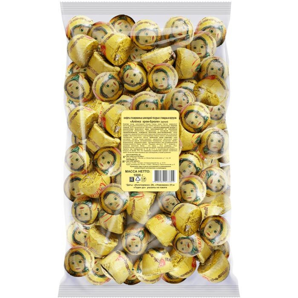 Шок конфета Аленка купол 1кг