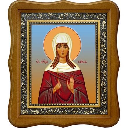 Таисия мученица. Икона на холсте.
