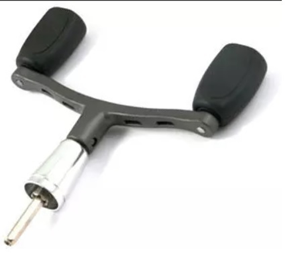 Металлическая двойная ручка Akara для рыболовной безынерционной катушки