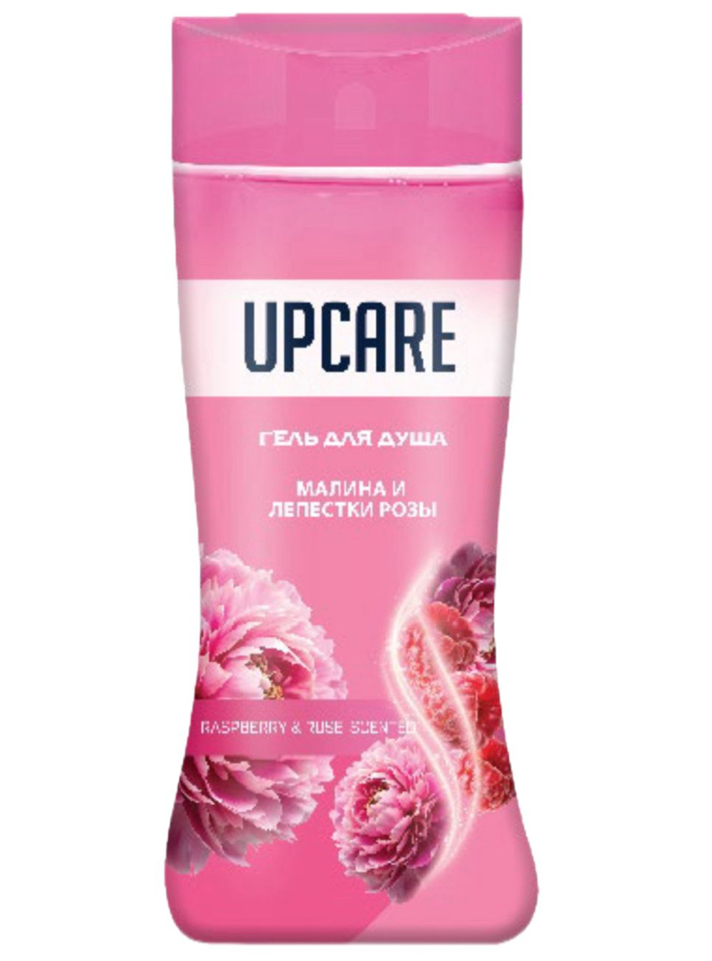 UPCARE МАЛИНА И ЛЕПЕСТКИ РОЗЫ ГЕЛЬ ДЛЯ ДУША 500МЛ*12