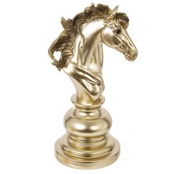 GAEM Фигурка декоративная "Шахматный конь", L11 W11 H26 см