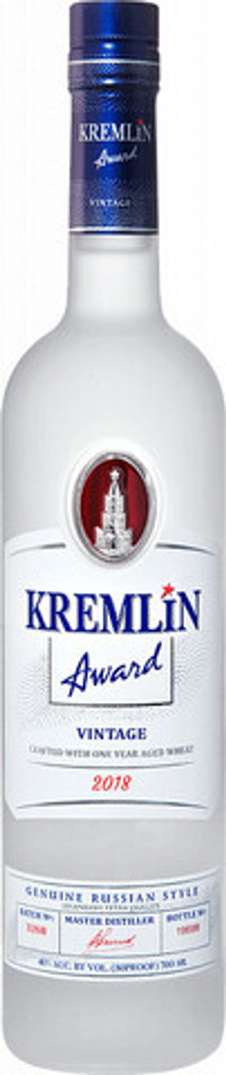 Водка Kremlin Award Vintage , 0.7 л