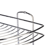 Полка угловая 4-ярусная 21*21*82,5см "Basic", хром