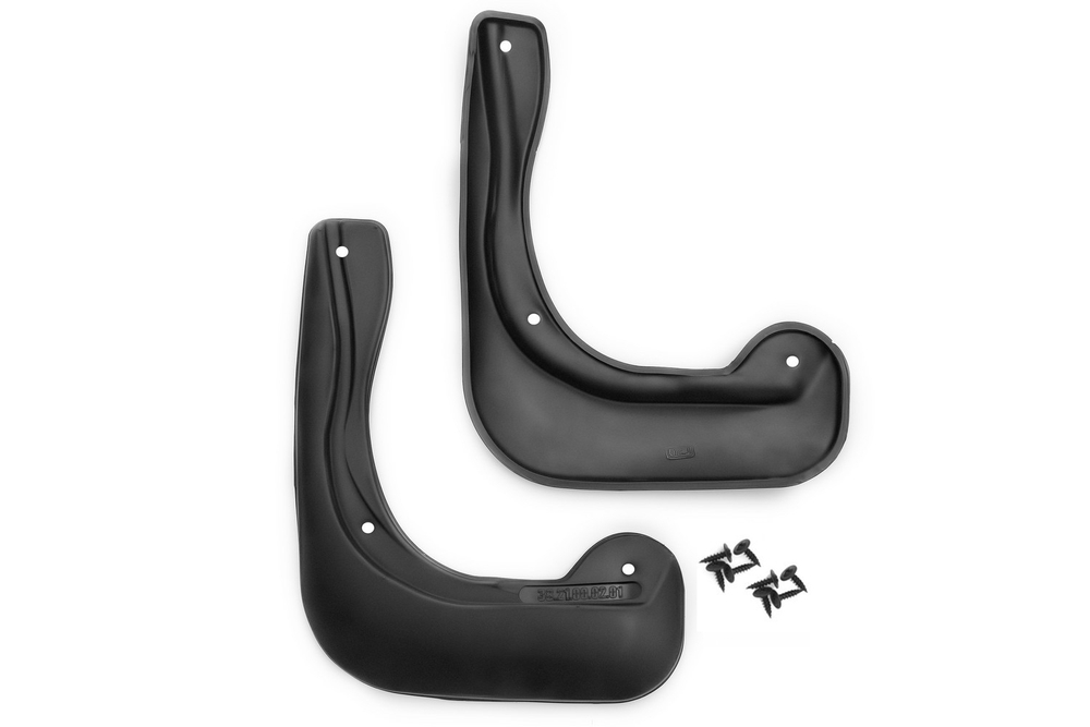 Брызговики передние PEUGEOT 408 2012-2017, 2 шт. (standard)  REIN.38.21.F10