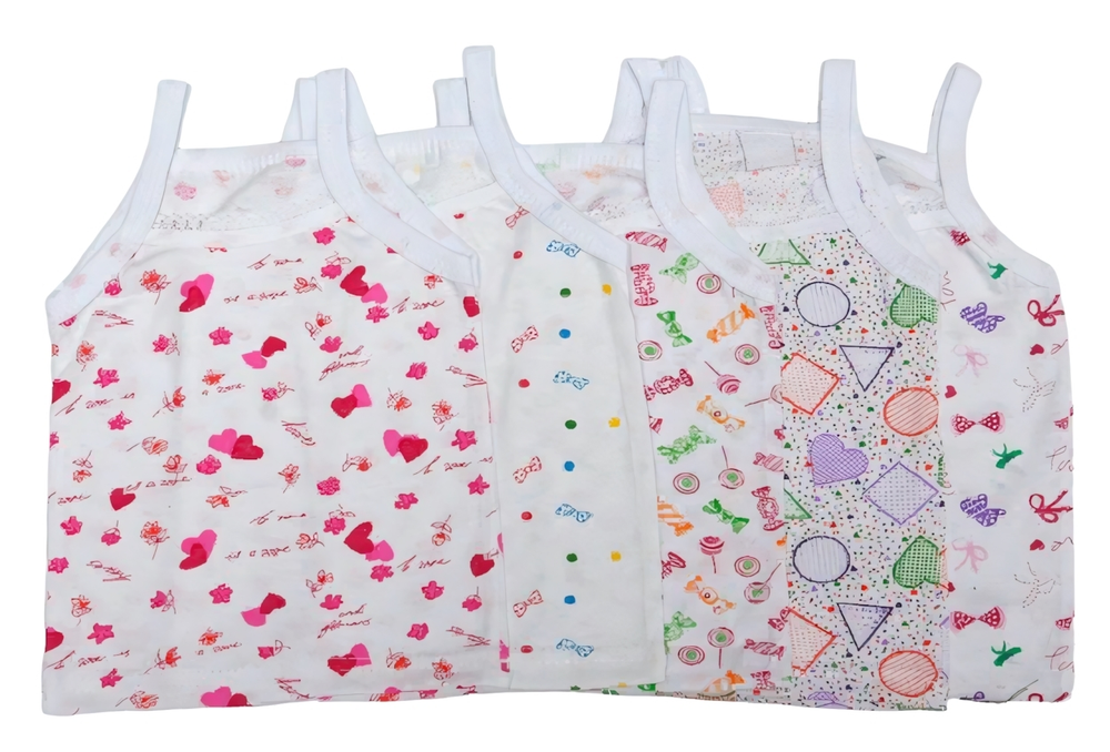 Майка для девочек р.30, на бретельках, цв. МДБ-2/30 (AMOTEKS), 1 шт.