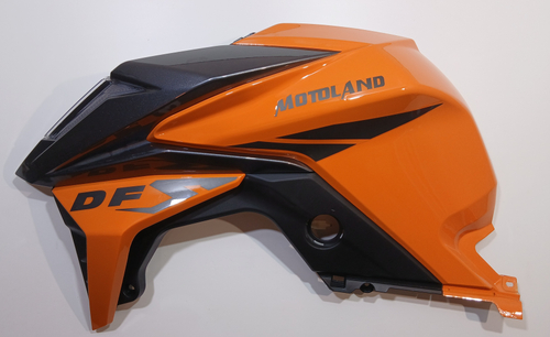 Пластик топливного бака с ДХО левый мотоцикл Motoland 300 DF BIG BORE