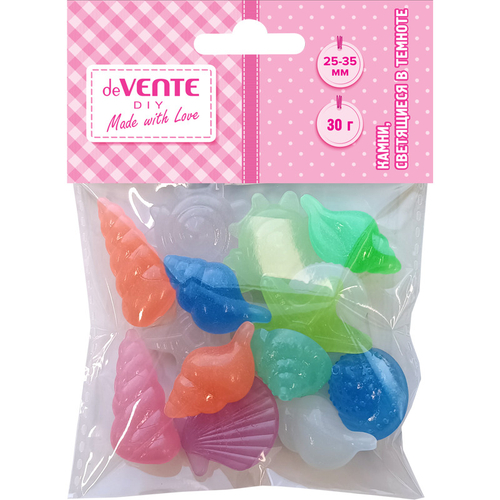 Декор Камни светящ. ДЕВЕНТЕ Морская коллекция 25-35 мм 14 шт. (8001572)