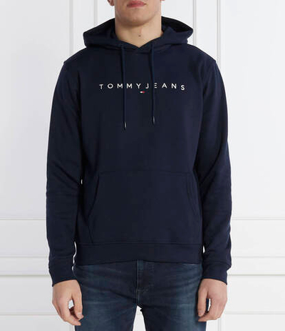 Худи LINEAR LOGO HOODIE EXT Tommy Jeans - темно-синий(DM0DM17985)