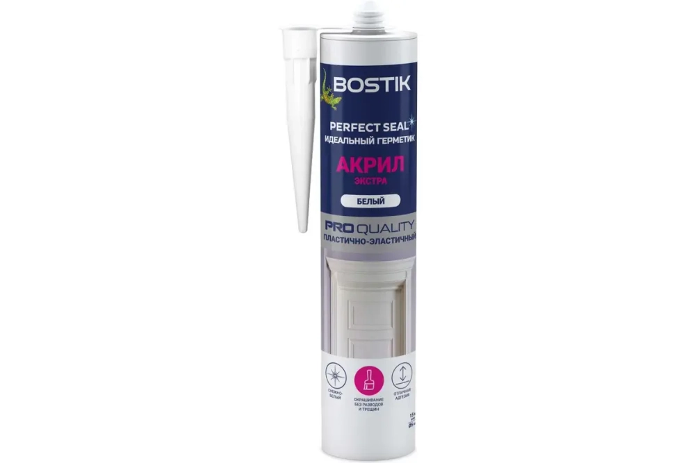 Герметик акриловый Bostik Perfect Seal Экстра белый 280 мл