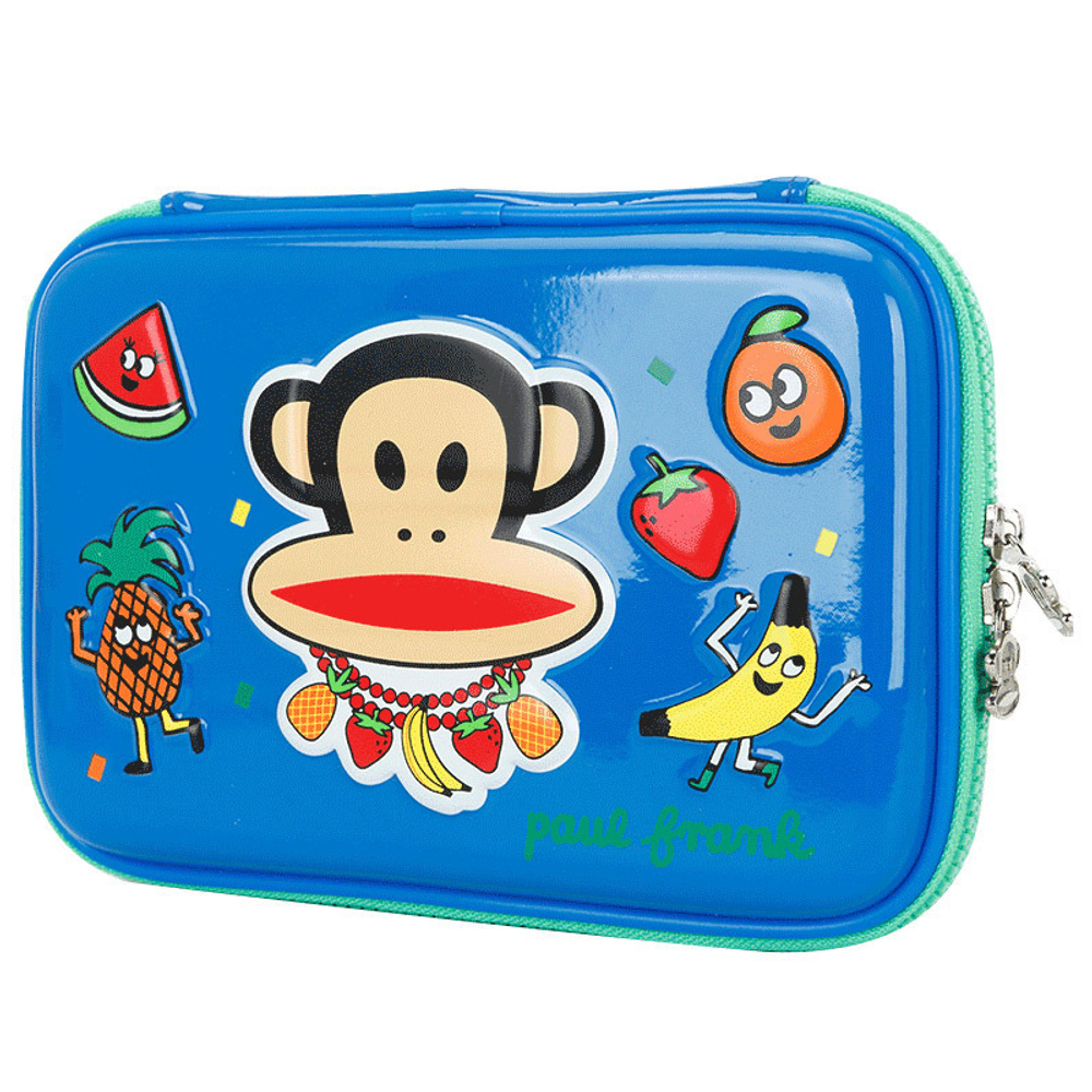 Школьный пенал Paul Frank Fruits (Blue)