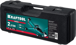 KRAFTOOL RIGID, 130 - 375 мм, подкатной домкрат с увеличенным подъемом (43452-2-K)