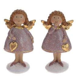 GAEM Фигурка декоративная "Ангел", L5,5 W4 H10 см, 2в.