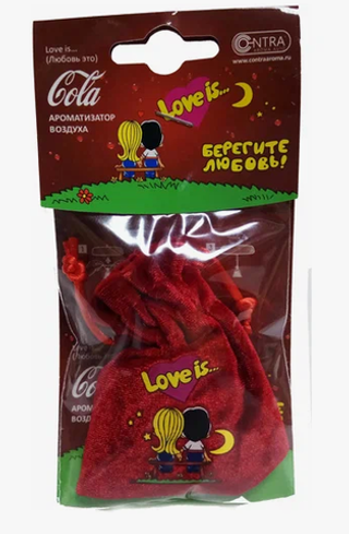 Ароматизатор Мешочек Contra  Love is - (кола)