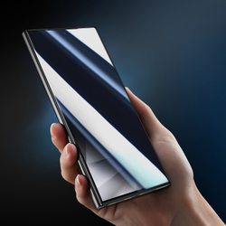 Стекло "Антишпион" от Dux Ducis для смартфона Samsung Galaxy S24 Ultra, серия PRIVACY-S Full Screen Glass