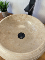 Раковина из мрамора Donut Cream Allur DM-65666 40*40*15