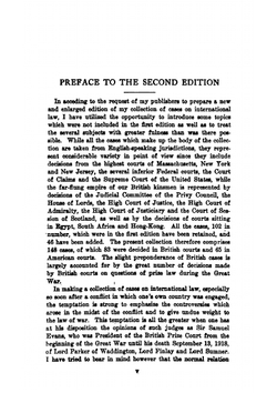 Leading Cases On International Law | Evans Lawrence Boyd