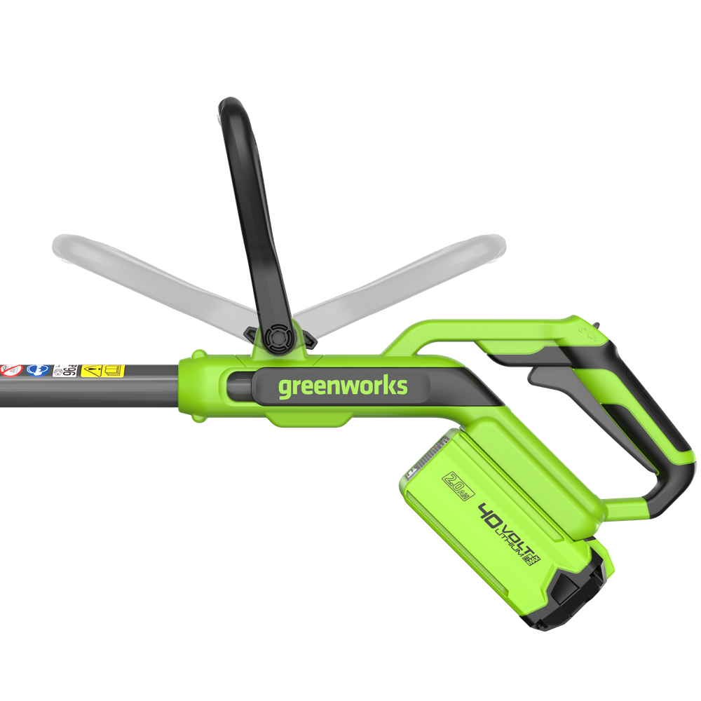 Триммер аккумуляторный Greenworks G40LT331, 40V, 33 см, с 1хАКБ 4Ач и ЗУ (2113507UB)