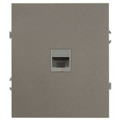 Розетка ЭРА Arktik 16-3107-07 информационная RJ45 титан | Эра Arktik