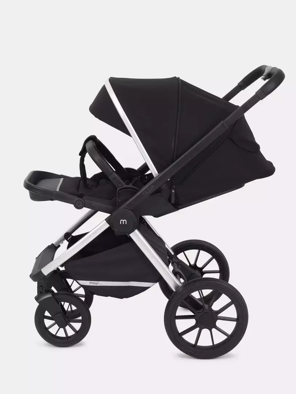 Коляска детская MOWBaby "TILDA" (3в1) MB065 Black