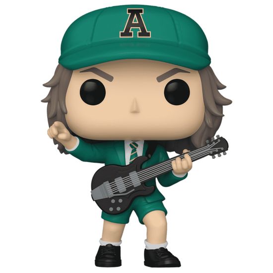 Фигурка Funko POP! Rocks AC/DC Angus Young (Green) (411) 79804 / Фигурка Фанко ПОП! в виде участника группы AC/DC, Ангус Янг
