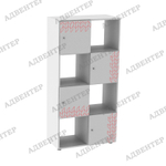 белый двусторонний УНИКАЛЬНОЕ ПРЕДЛОЖЕНИЕ. Нанесение орнамента "Точка роста" на фасады.