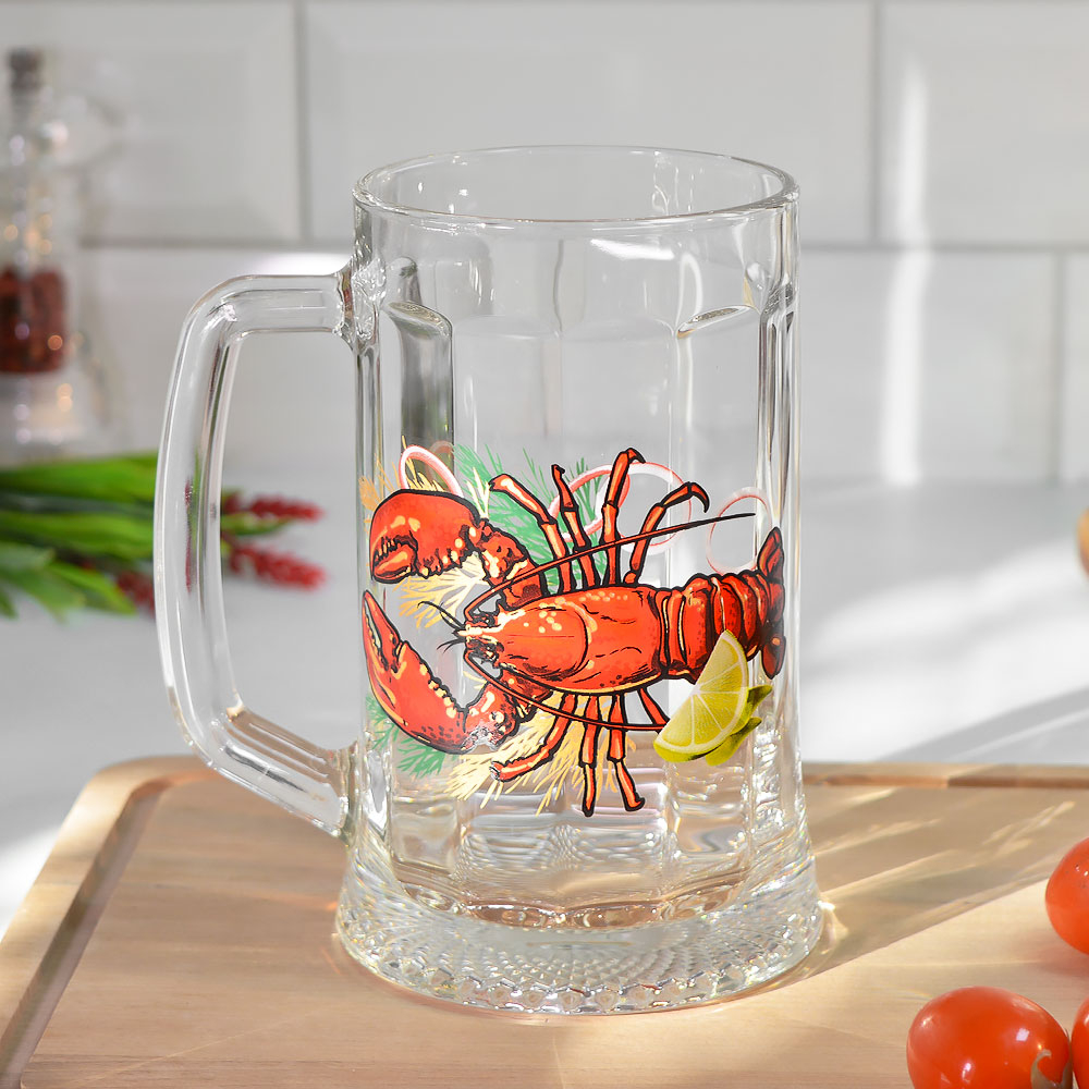 Кружка пивная 500мл "Ладья" Деликатес