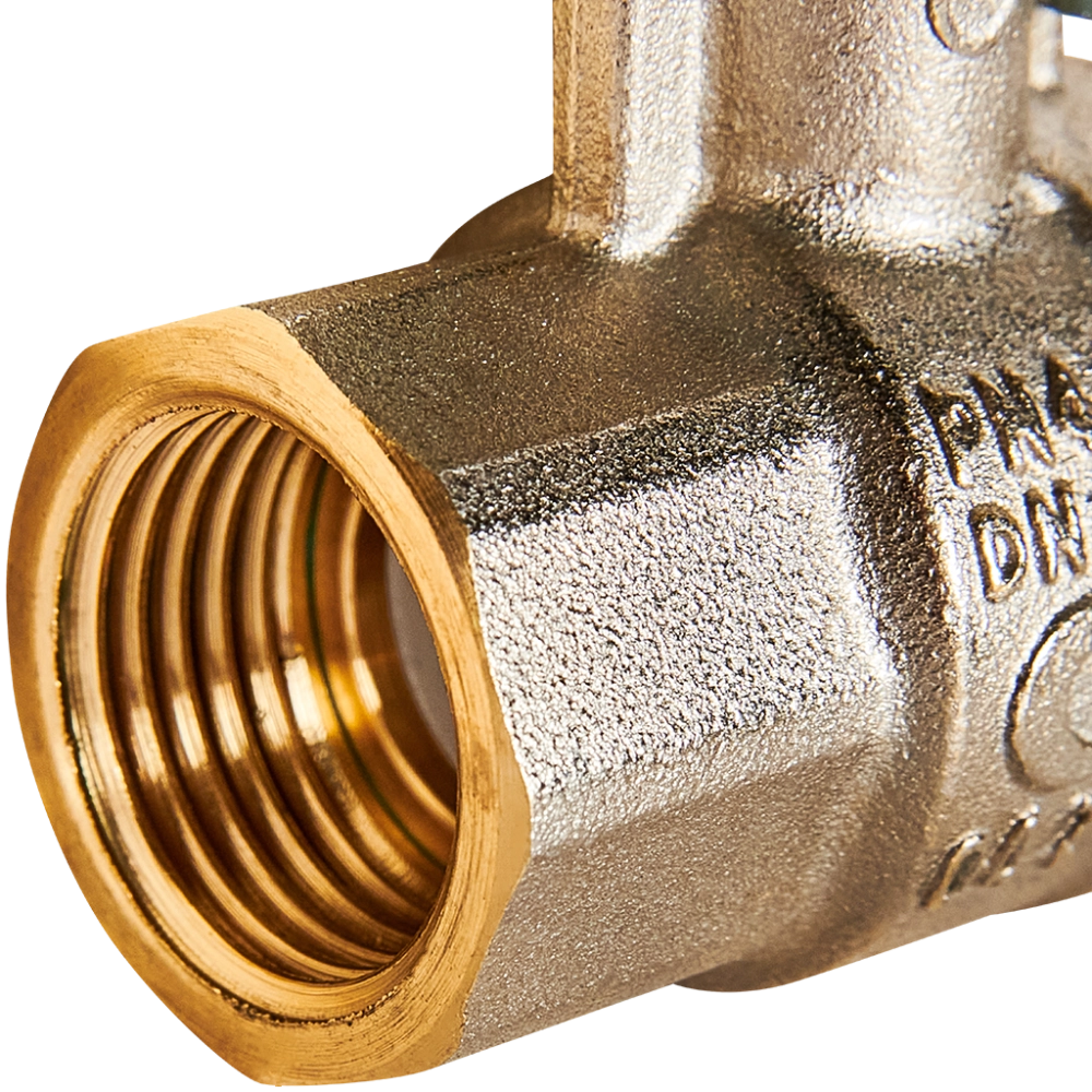 STOUT Кран шаровой полнопроходной, ВР/ВР, ручка рычаг 1/2*