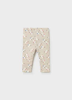 кардиган с футболкой и леггинсами