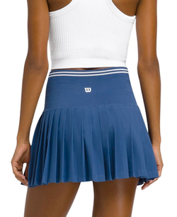Теннисная юбка Wilson Midtown Tennis - court blue