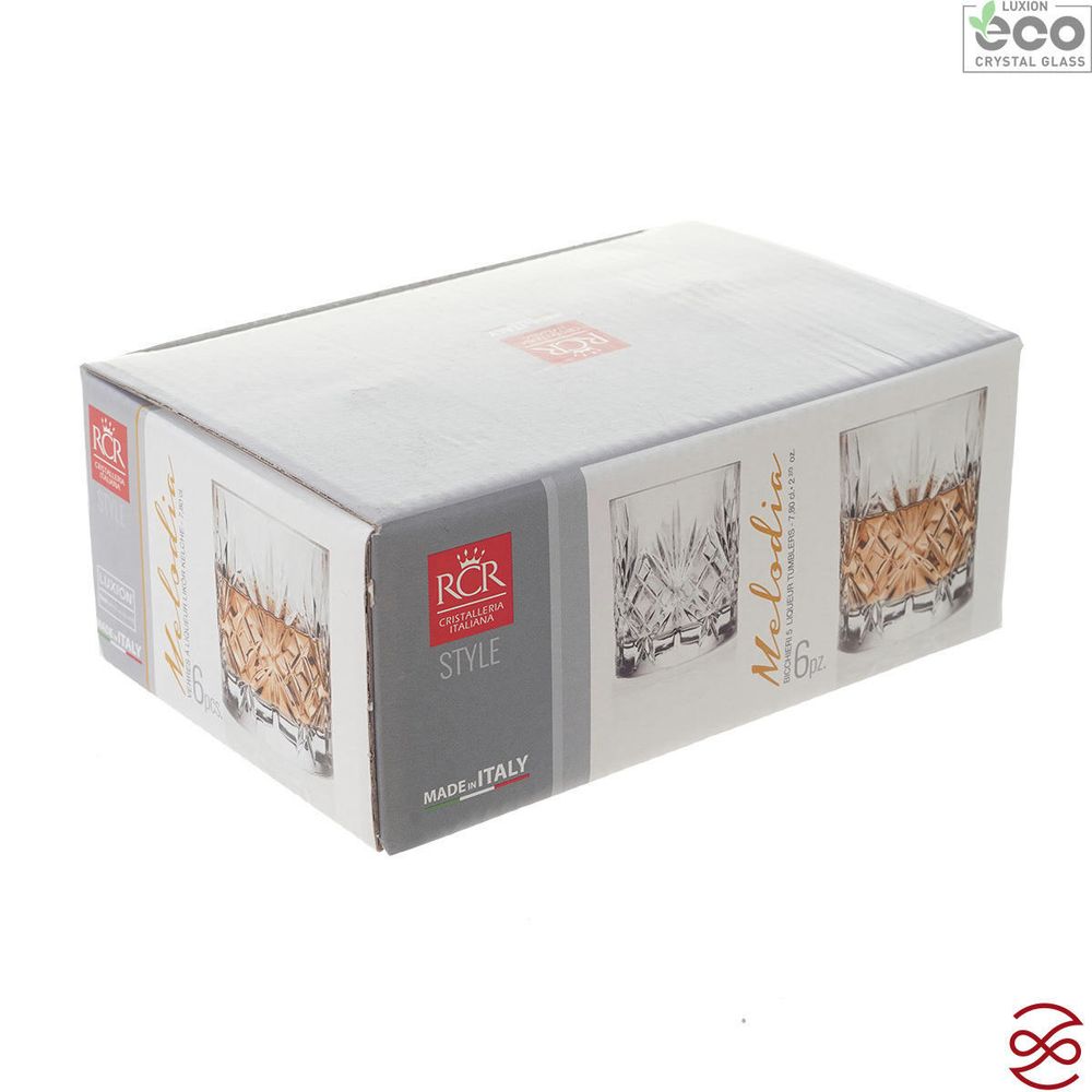 Набор стопок RCR Melodia 80мл (6 шт)