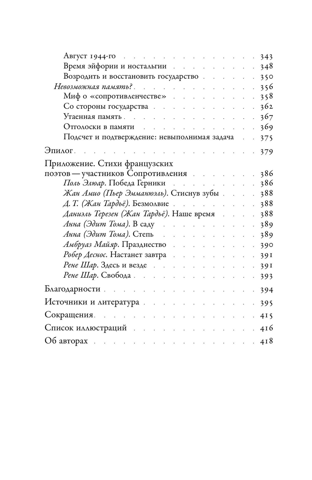 История Сопротивления во Франции 1940–1944
